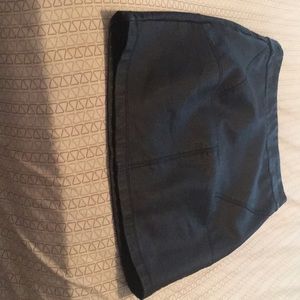 Forever 21 Black Faux Leather Skirt